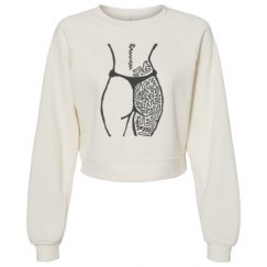 Women's Raglan Pullover Fleece