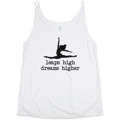 leaps high, dreams higher