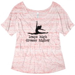 Ladies Flowy Slouchy Tee