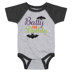 Batty For Daddy Onesie