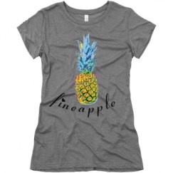 Ladies Slim Fit Super Soft Triblend Tee