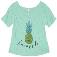 Ladies Flowy Slouchy Tee