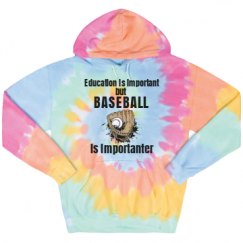 Unisex Tie-Dye Fleece Hoodie