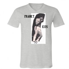 Unisex V-Neck Jersey Tee