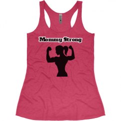 Ladies Slim Fit Super Soft Racerback Triblend Tank