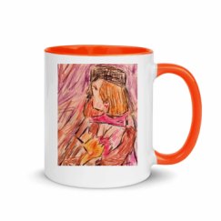 11oz Ceramic Mug with Color Inside