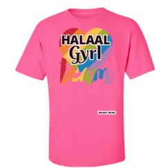 Unisex Ultra Cotton Safety Neon Crewneck Tee