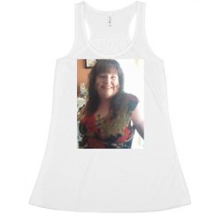 Ladies Flowy Racerback Tank