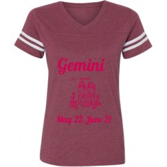 Ladies Relaxed Fit Vintage Sports Tee
