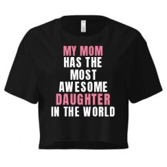 Ladies Festival Cali Crop Top Tee