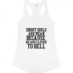 Ladies Slim Fit Racerback Tank Top