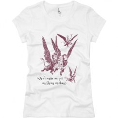 Ladies Slim Fit Basic Promo Jersey Tee