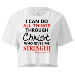 Ladies Festival Cali Crop Top Tee