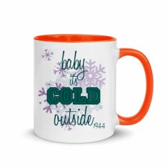 11oz Ceramic Mug with Color Inside