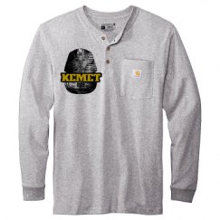 Unisex Carhartt Long Sleeve Henley Tee