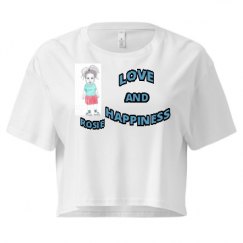 Ladies Festival Cali Crop Top Tee