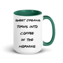 15oz Ceramic Mug with Color Inside