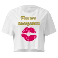 Ladies Festival Cali Crop Top Tee