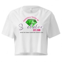 Ladies Festival Cali Crop Top Tee