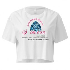 Ladies Festival Cali Crop Top Tee