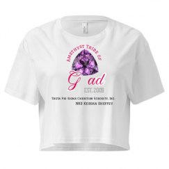 Ladies Festival Cali Crop Top Tee