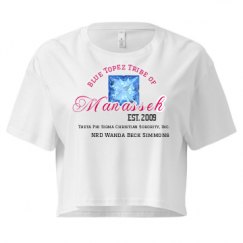 Ladies Festival Cali Crop Top Tee