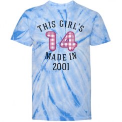 Youth Tie-Dye Cyclone Pinwheel Tee