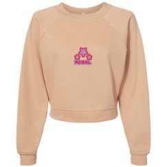 Women's Raglan Pullover Fleece