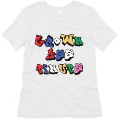 Ladies Relaxed Fit Super Soft Triblend Tee