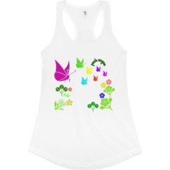 Ladies Slim Fit Racerback Tank Top