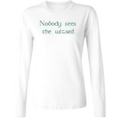 Ladies Relaxed Fit Basic Long Sleeve Tee