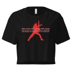 Ladies Festival Cali Crop Top Tee