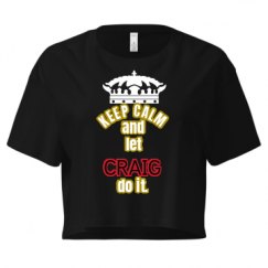 Ladies Festival Cali Crop Top Tee