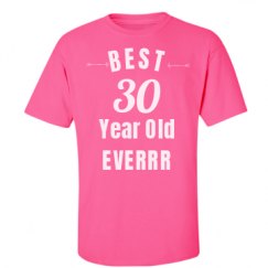 Unisex Ultra Cotton Safety Neon Crewneck Tee