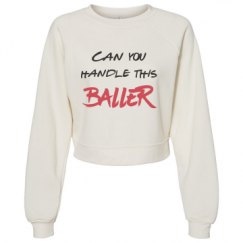 Women's Raglan Pullover Fleece