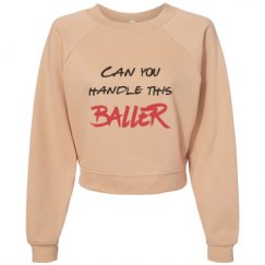 Women's Raglan Pullover Fleece