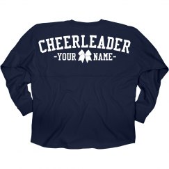 Cusomized Cheer Shirt