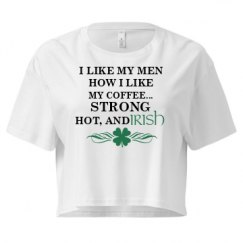 Ladies Festival Cali Crop Top Tee