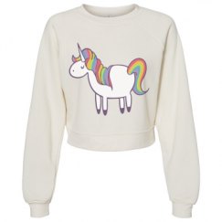 Women's Raglan Pullover Fleece