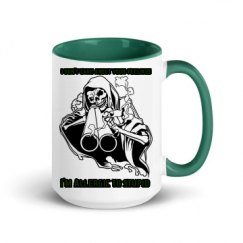 15oz Ceramic Mug with Color Inside