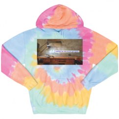 Unisex Tie-Dye Fleece Hoodie