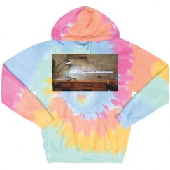 Unisex Tie-Dye Fleece Hoodie