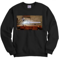 Unisex Film and Foil Crewneck Sweatshirt