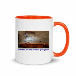 11oz Ceramic Mug with Color Inside