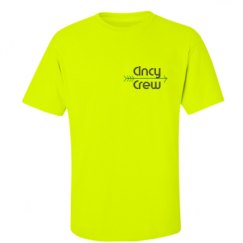 Unisex Ultra Cotton Safety Neon Crewneck Tee