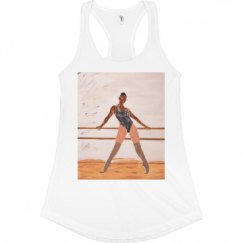 Ladies Slim Fit Racerback Tank Top