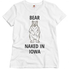 Bear nkaed in iowa