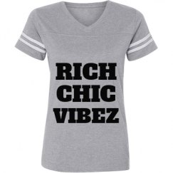 Ladies Relaxed Fit Vintage Sports Tee