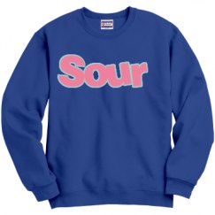 Unisex Film and Foil Crewneck Sweatshirt