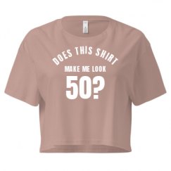 Ladies Festival Cali Crop Top Tee